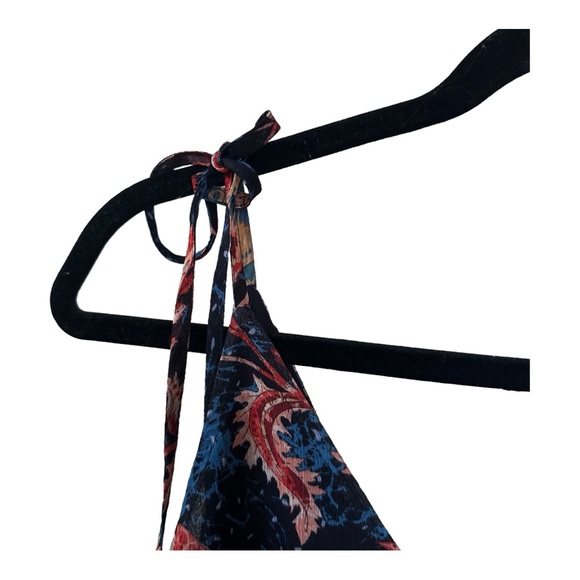 Express Women's Multicolor Floral V Neck Spaghetti Straps Top in Women’s Large - Picture 3 of 5